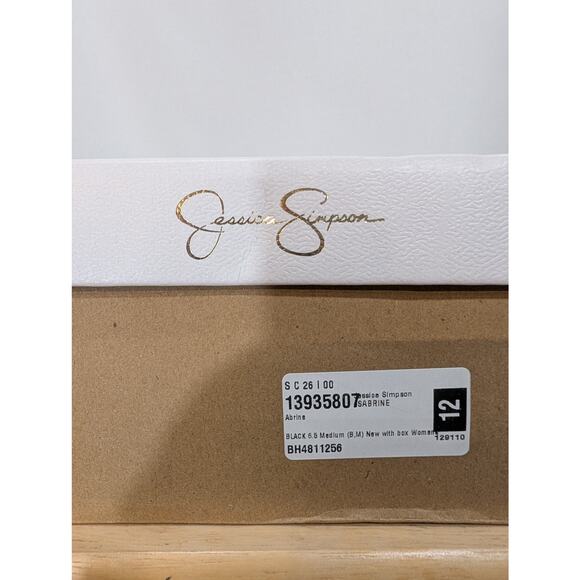 Jessica Simpson Abrine Black Microsuede Over the Knee Heeled Boots 6.5 - Picture 10 of 12